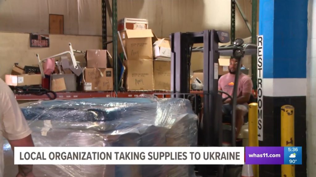 [Video] WHAS SOS Taking Supplies To Ukraine