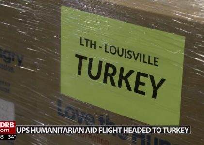 UPS Humanitarian Aid Flight Headed To Turkey