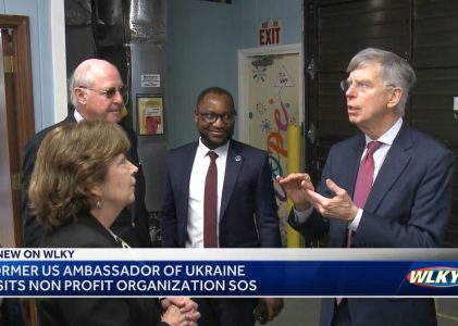 Former US Ambassador Of Ukraine Visits Non Profit Organization SOS