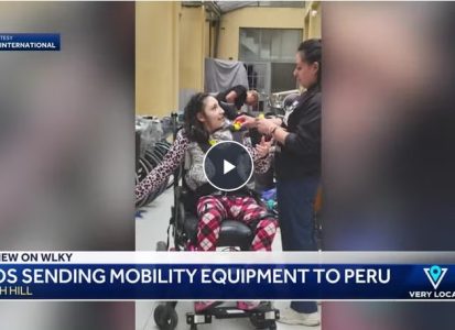 Louisville nonprofit sends $270K of medical equipment to disabled kids in Peru